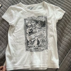 brandy melville graphic baby tee